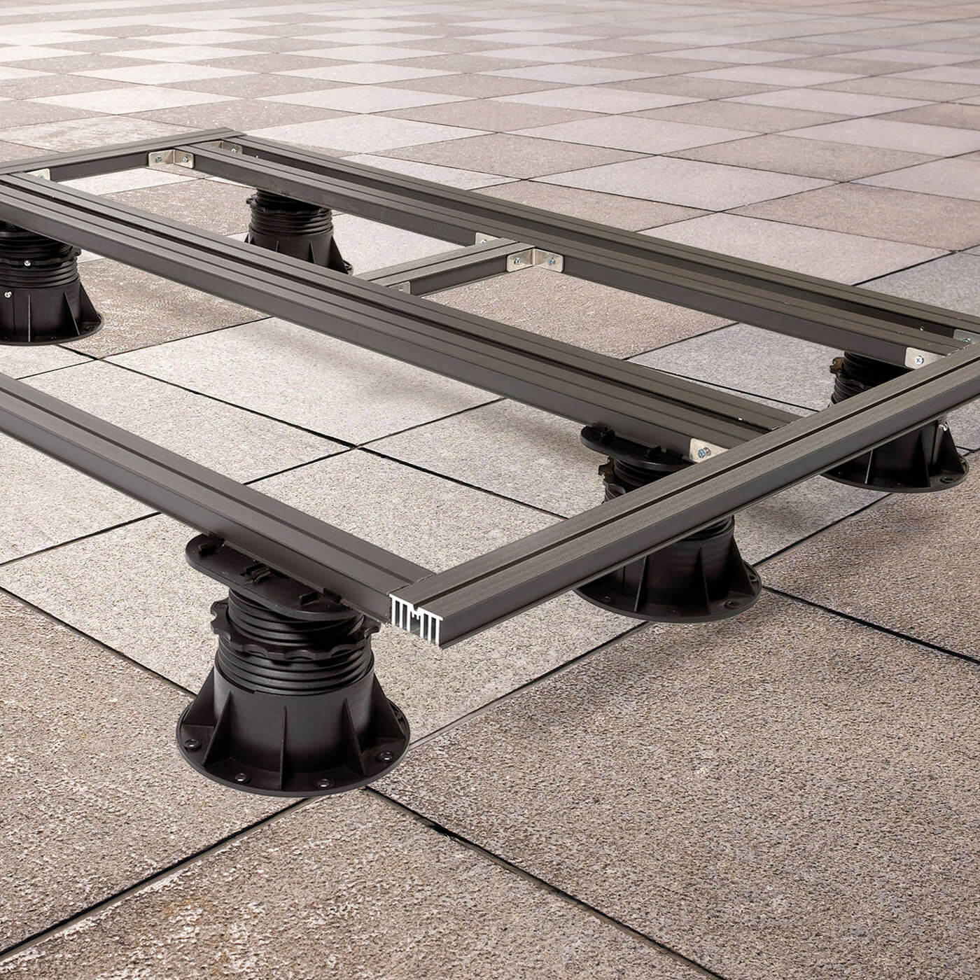 Composite Decking Subframe System Saige Composite Products