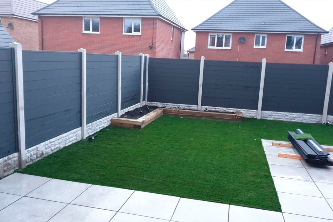 Composite Fencing Enhancing The Landscape